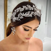 Fashion Wedding Jewelry Rhinestone Soft Chain Headband Bridal Dress Dinner Accessories