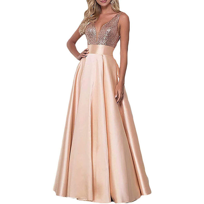 Sequined Skin Formal Evening Dress